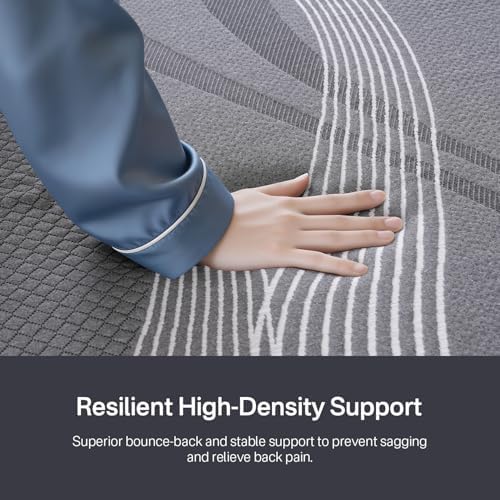 3 Inch Full Mattress Topper Memory Foam, Cooling Gel & Non-Slip Straps - Image 3