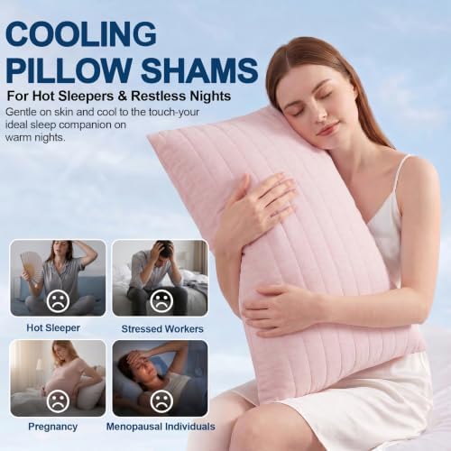 Swift Home Cooling Pillow Cases Standard Size Set of 2 - Image 4