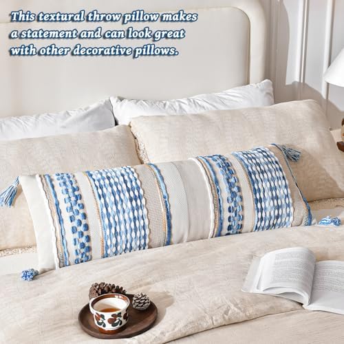AmHoo Chenille Striped Textured Boho Throw Pillow Covers Aesthetic - Image 5