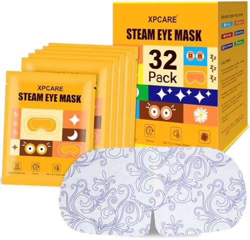 XPCARE 32 Pack Steam Eye Mask Disposable by XPCARE
