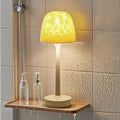 Shower Lamp - Waterproof Bathroom Lamp Ocean Wave Projector, Beige by Funlenry