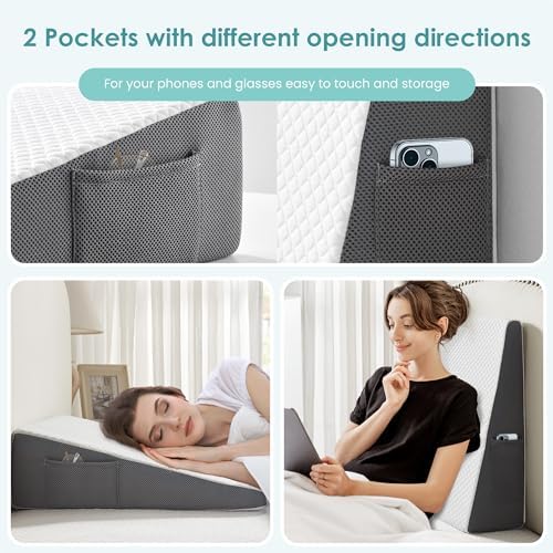 Cozymaker 7.5-inch Bed Wedge Pillow - Image 3