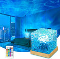 Ocean Wave Projector Light with Remote, 16 Color Ambient Lighting for Room by ZLDYPINK