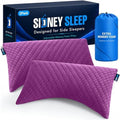 Sidney Sleep Set of 2 Queen Size Adjustable Bed Pillows by SidneySleep