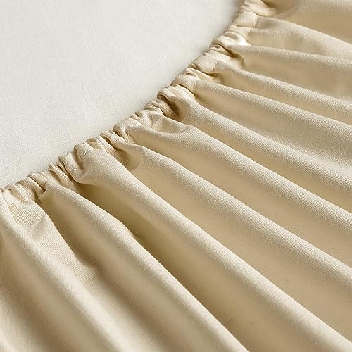 FreshCulture King Fitted Sheets, Bulk Pack of 6, Deep Pocket, Soft Microfiber - Image 2