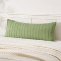 MIULEE Lumbar Corduroy Throw Pillow Cover by MIULEE