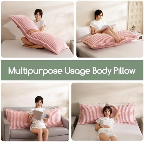 HIGOGOGO Memory Foam Body Pillow, Thickened Large Long Bed Pillow - Image 4