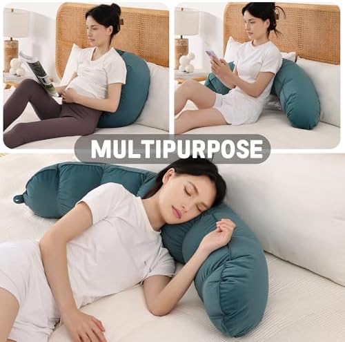 Peallow – Long Round Body Pillow - Image 6