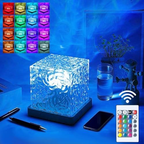 YXQUA Ocean Wave Projector, 16 Colors Northern Lights, Plug-in - Image 2