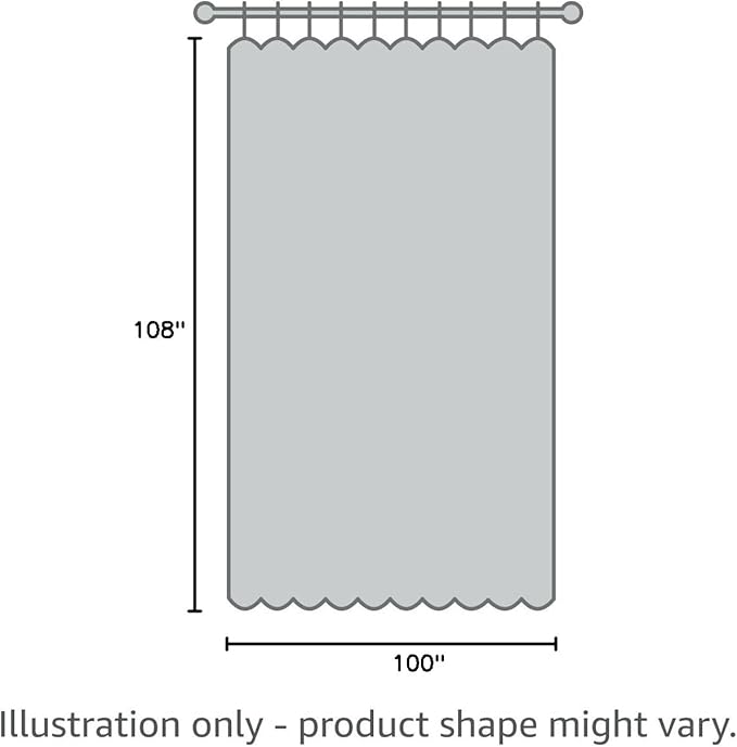 Beauoop 100% Blackout Curtains 108 Inches Long 2 Panels for Bedroom Living Room Aqua Grey Moroccan Geo Room Darkening Thermal Insulated Soundproof Grommet Top Window Treatments Drapes, 50x108 Set of 2