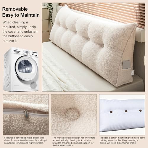 ERWUDEling Headboard Pillow Queen - Image 6