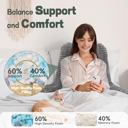 21" Higher Large Reading Pillow - Image 2