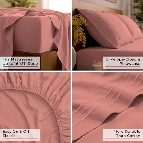 Mellanni Iconic 3-Piece, Ultra Soft Sheet Set - Image 5
