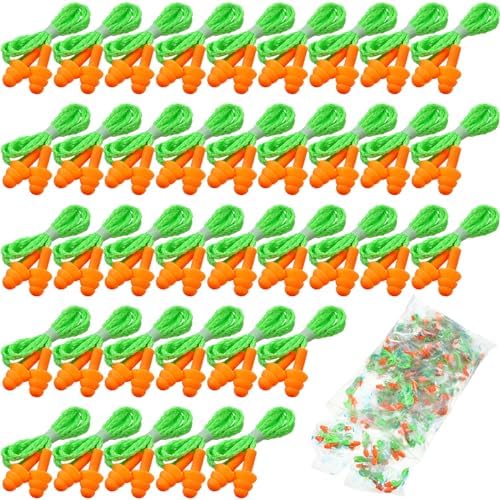 Tondiamo 200 Pairs Ear Plug Bulk by Tondiamo