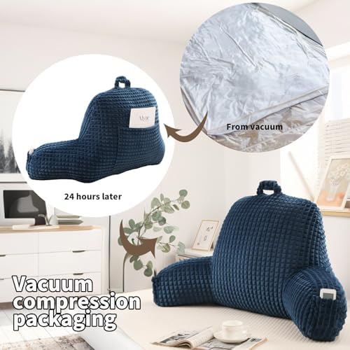 Reading Pillow with Arms for Sitting in Bed - Image 4