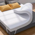 PERLECARE Full Size 3 Inch Gel Memory Foam Mattress Topper by PERLECARE-Becausewecare%E2%80%A6