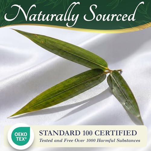 DECOLURE 100% Viscose Derived from Bamboo Sheets King Size, Luxury 6 Pc Set - Image 7