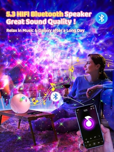 One Fire Galaxy Projector Women Gifts Girl Gifts Room Decor - Image 3