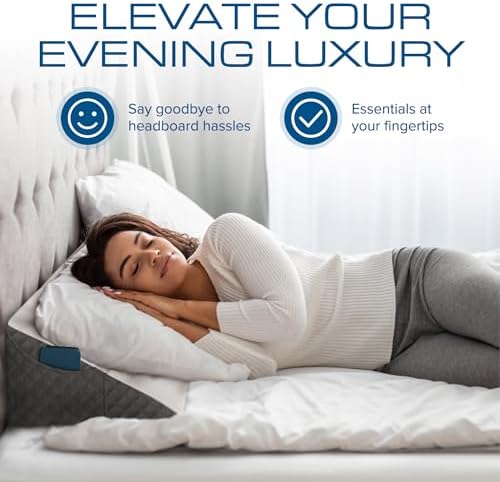 Kolbs Bed Wedge Pillow for Sleep Apnea, FSA Eligible Acid Reflux, and Back Pain - Image 3