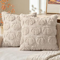 MIULEE Fall Pillow Covers Pumpkin Fall Decor 18x18 Beige by MIULEE