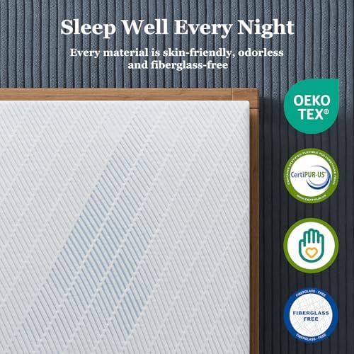 BedStory 3 Inch Queen Size Firm Mattress Topper, No Odor - Image 3