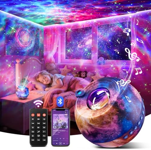 One Fire Galaxy Projector Whimsy Celestial Decor Dorm College Lamp by OneFire