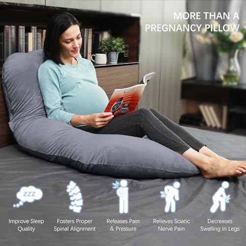 MOON PARK Pregnancy Pillows for Sleeping - Image 4