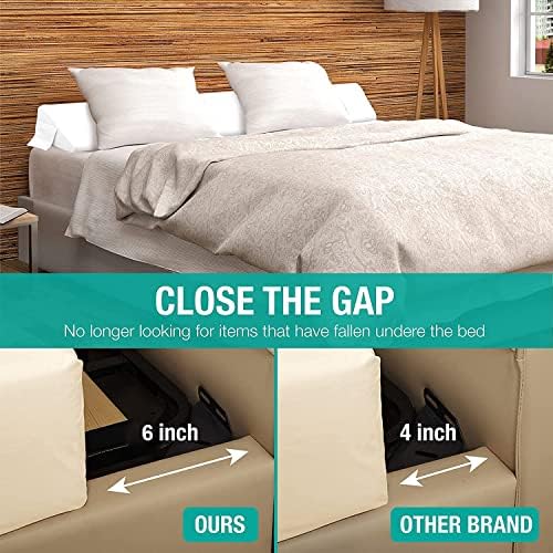 Vekkia King Bed Wedge Pillow for Headboard Gap/Bed Gap Filler/Mattress Wedge to - Image 5