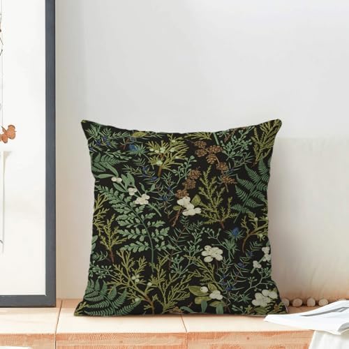 Spring Pillow Covers 16x16 Inch Set of 2, Seasonal Vintage Floral Outdoor - Image 3