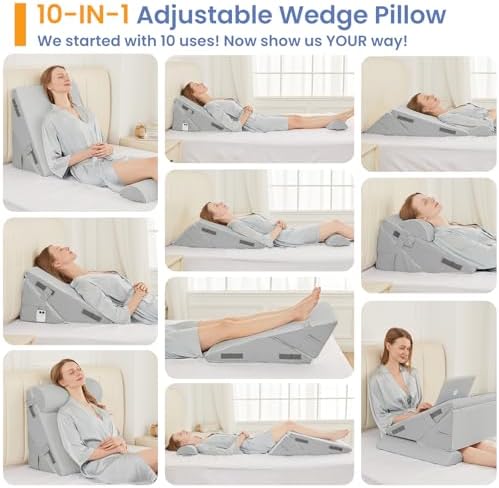 Sasttie Adjustable Wedge Pillow Set - Image 3