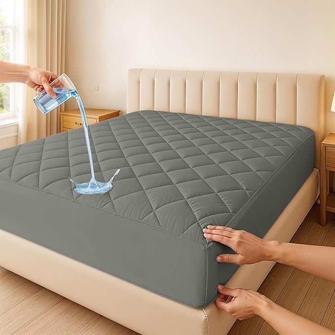 LUX Décor Queen Mattress Pad - Image 2