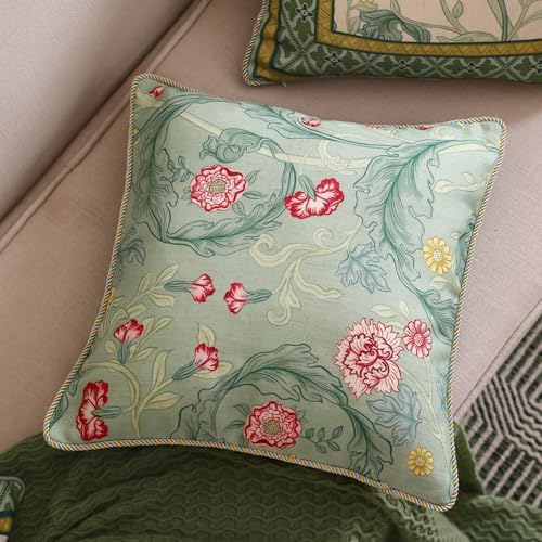 patdrea French Vintage Linen Throw Pillow Cover - Image 3