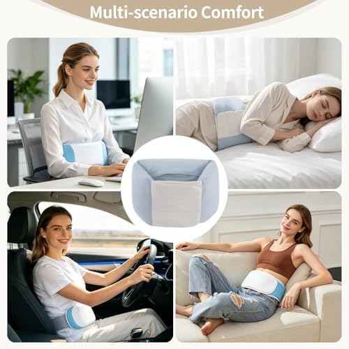 Lumbar Support Pillow for Sleeping, Waist Support Cushion - Image 6