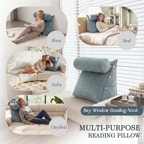 Adjustable Bed Wedge Reading Pillow - Image 6