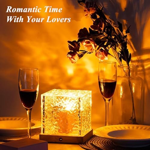 Ocean Projector Light, 16-Color Ambient Lighting Room Decor, Wood Base - Image 6