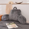 A Nice Night Faux Fur Reading Pillow Bed Wedge Large Adult Children Backrest by ANICENIGHT