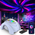 Rossetta Dual Lens Galaxy Star Aurora Projector Night Light for Bedroom by Rossetta