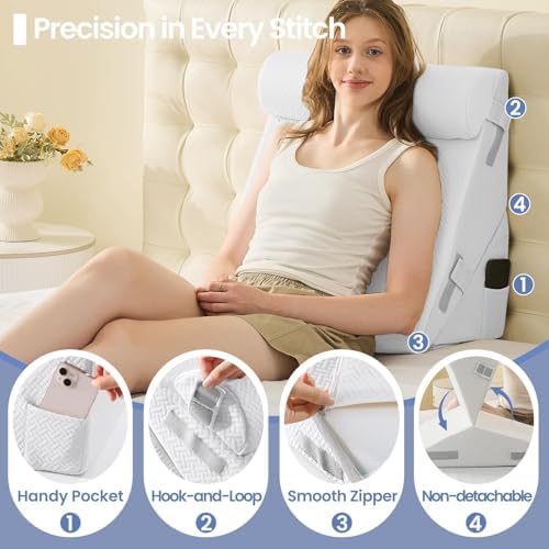 Sasttie Adjustable Wedge Pillow Set - Image 5