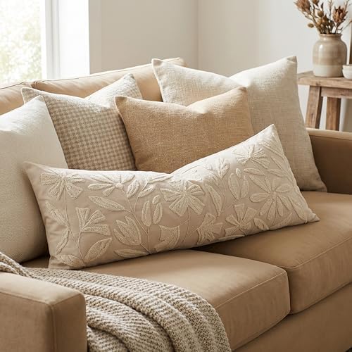 BlissBlush 14x36 Lumbar Pillow Cover - Image 5