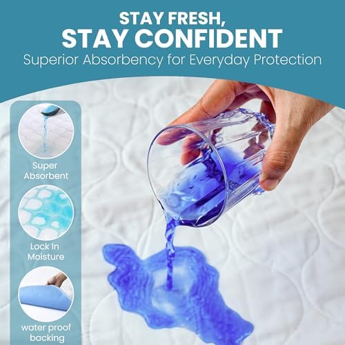 Epica Incontinence Bed Pads Washable Waterproof, USA Made - Image 3