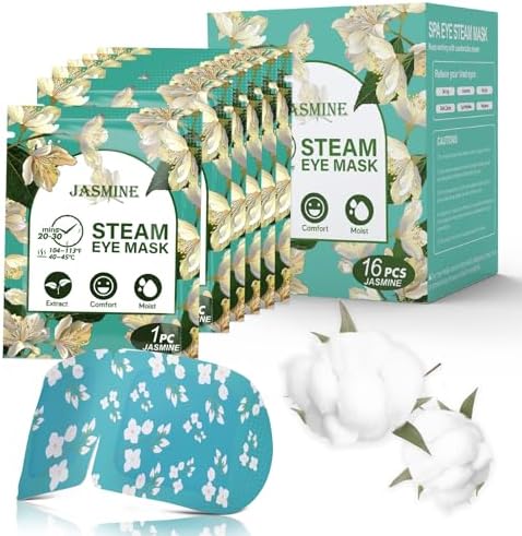 16 Packs Steam Eye Masks for Dry Eyes, Self Heating Warm Compress by ProCIV