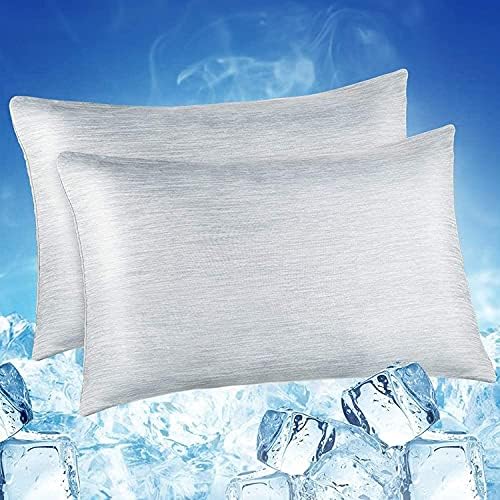 LUXEAR Cooling Pillow Cases for Hot Sleepers, Standard Size by Luxear