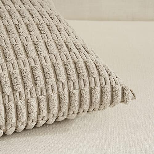 Fancy Homi 4 Packs Decorative Throw Pillow Covers - Image 4