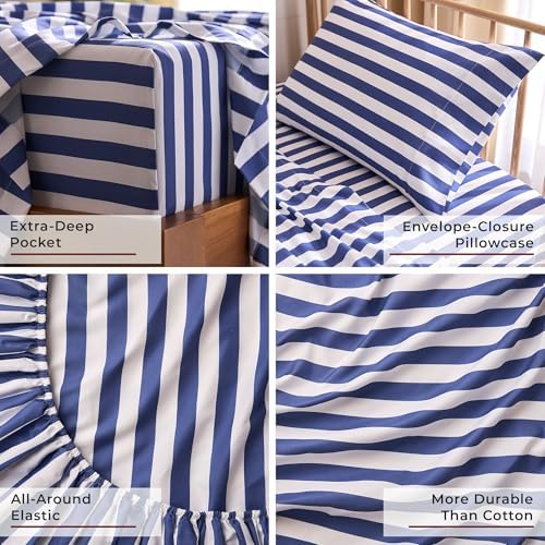 Mellanni Iconic 3-PC, Ultra Soft Sheet Set - Image 5
