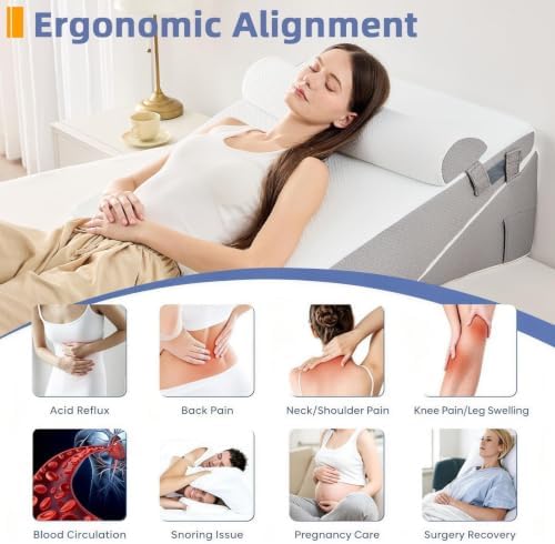 Sasttie Extra Wide Wedge Pillow Set - Image 6