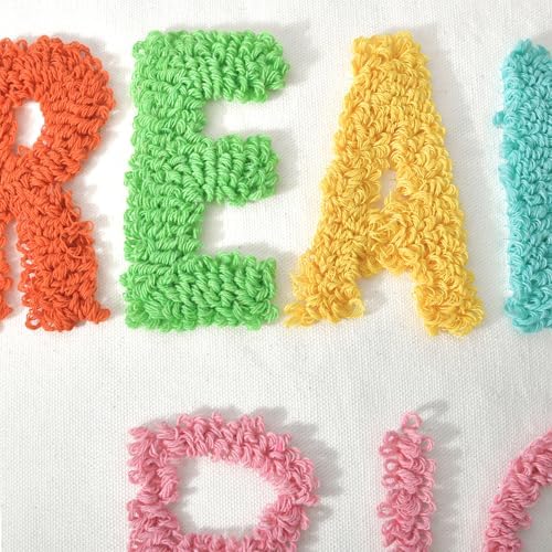 Throw Pillow Covers 18*18 Boho Spring Decorative Tufting Letters - Image 4