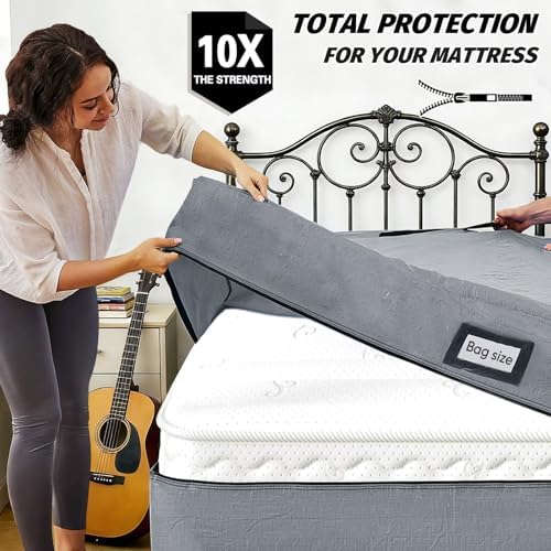 Mattress Bags for Moving and Storage, BETU Waterproof Mattress Protector Twin - Image 4
