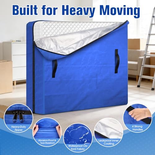 Extra Thick Mattress Bags for Moving and Storage, Full Size - Image 3