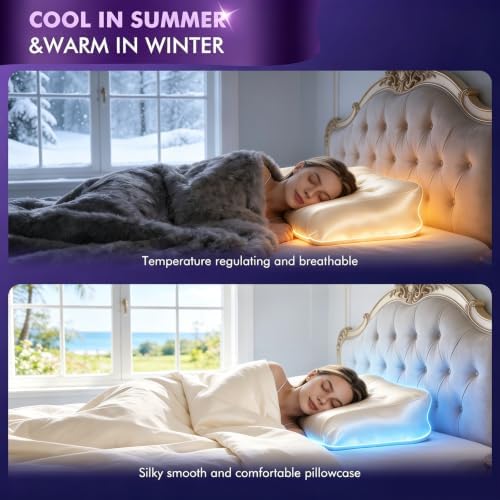 Dayme Orthopedic Memory Foam Pillows–Cooling Cervical Neck Pillow - Image 5