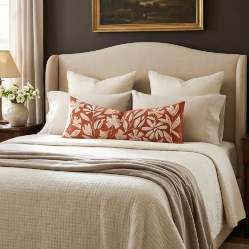 BlissBlush Long Lumbar Pillow Cover 14x36 - Image 3
